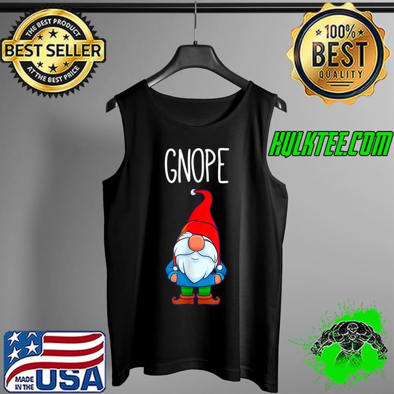 Gnope, Tomte Garden Gnome Gift, Funny Scandinavian T-Shirt Tank Top Gnope, Tomte Garden Gnome Gift, Funny Scandinavian T-Shirt Tank Top