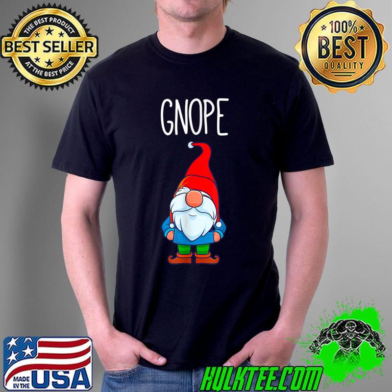 Gnope, Tomte Garden Gnome Gift, Funny Scandinavian T-Shirt Unisex Gnope, Tomte Garden Gnome Gift, Funny Scandinavian T-Shirt Unisex
