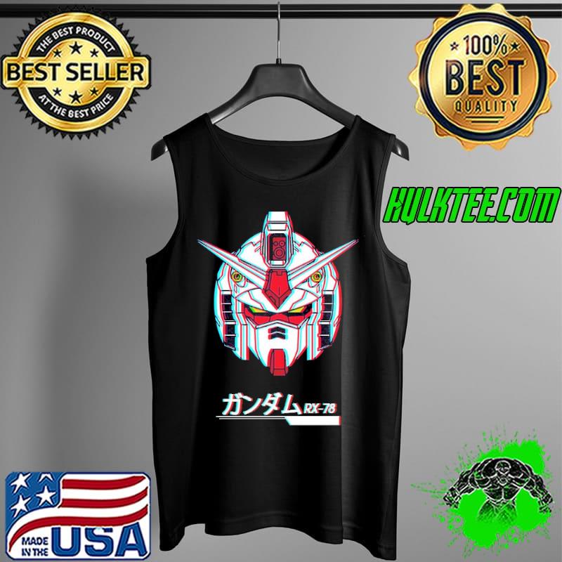 Gundam Glitch Shirt Tank Top Gundam Glitch Shirt Tank Top