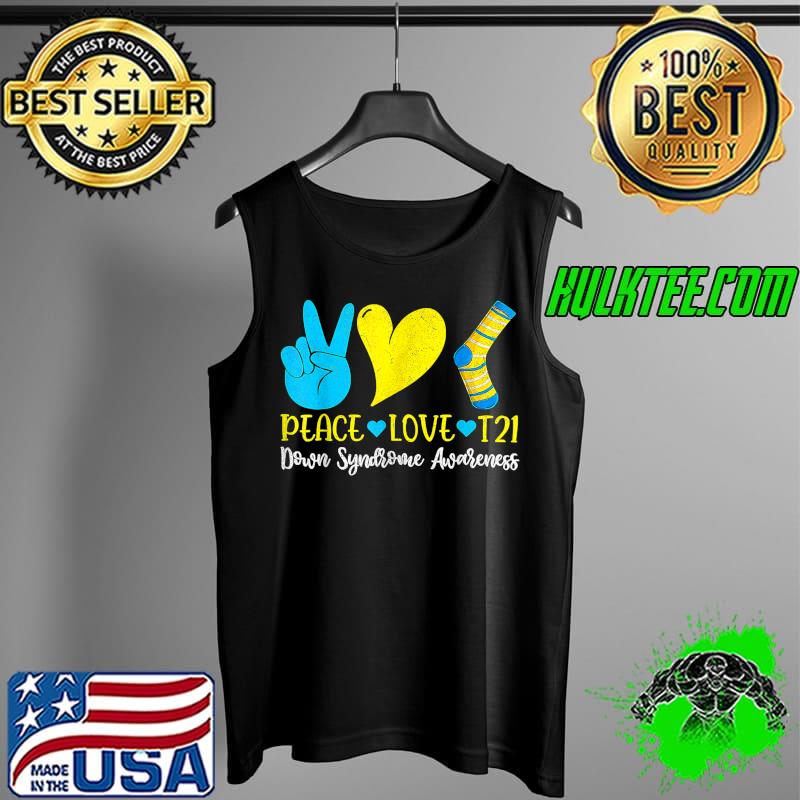 Hand Print Socks World Down Syndrome Awareness Day 21 March T-Shirt Tank Top Hand Print Socks World Down Syndrome Awareness Day 21 March T-Shirt Tank Top