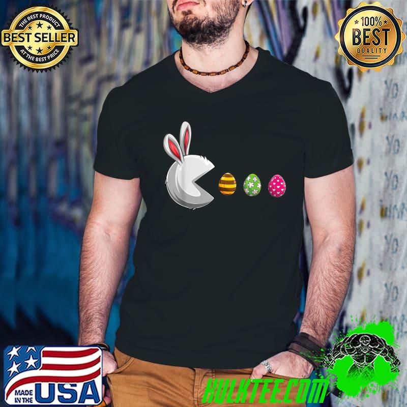 Happy Easter Day Bunny Egg Funny Boys Girls Kids Easter T-Shirt