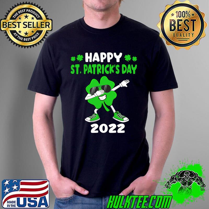 Happy St Patricks Day 2022 Shamrock In Mask Kids Toddler Boy T- Unisex Happy St Patricks Day 2022 Shamrock In Mask Kids Toddler Boy T- Unisex