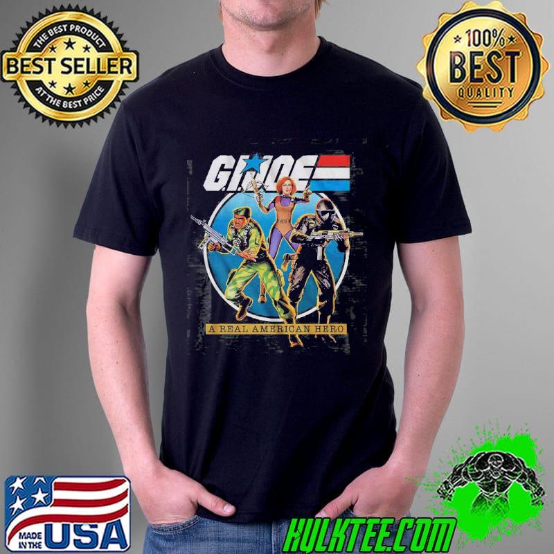 Heroic Trio GI Joe A Real American Hero Shirt Heroic Trio GI Joe A Real American Hero Shirt
