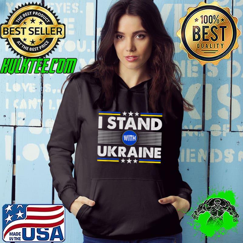 I Stand With Ukraine Support Ukrainian T-Shirt