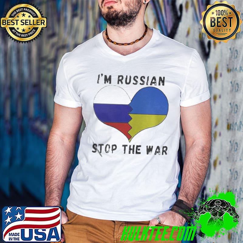 I'm russian stop the war Ukraine shirt