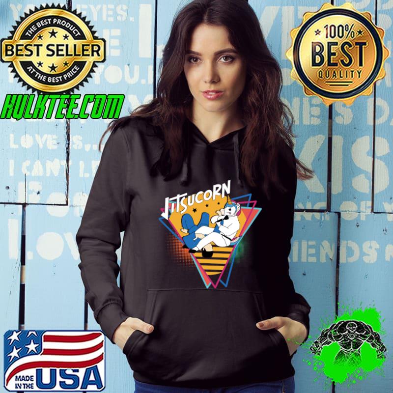 Jiu Jitsu Unicorn Retro Vintage 80S 90S Jitsucorn T-Shirt