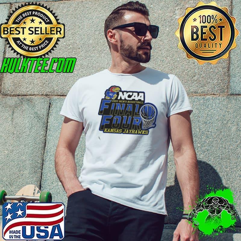 Kansas jayhawks final four 2022 men's basketball march madness shirt