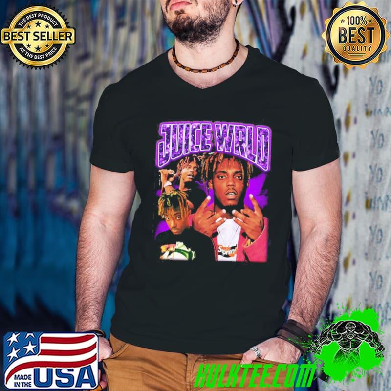 Legend never die juice wrld vintage 90s bootleg rap style shirt