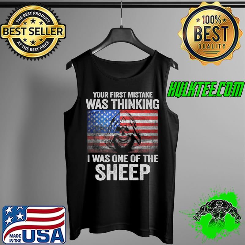 Lion Your first Mistake was thinking I was one of the Sheep Premium T-Shirt Tank Top Lion Your first Mistake was thinking I was one of the Sheep Premium T-Shirt Tank Top