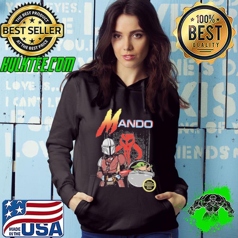 Mando And Baby Yoda Star War Shirt Hoodie Mando And Baby Yoda Star War Shirt Hoodie