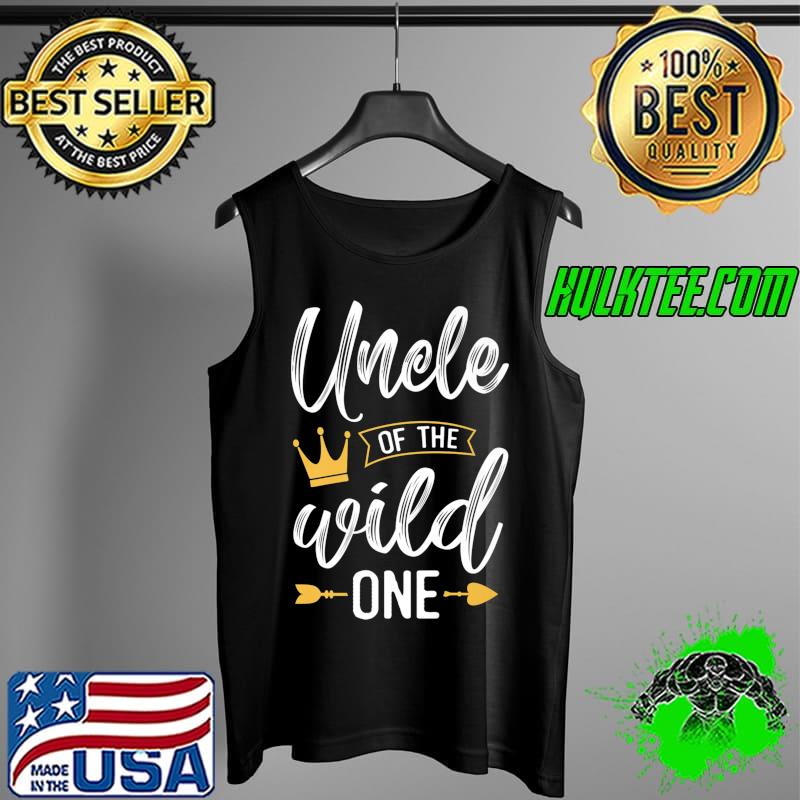 Mens Uncle of the Wild One Toddler 1st Birthday Family Matching Premium T-Shirt Tank Top Mens Uncle of the Wild One Toddler 1st Birthday Family Matching Premium T-Shirt Tank Top