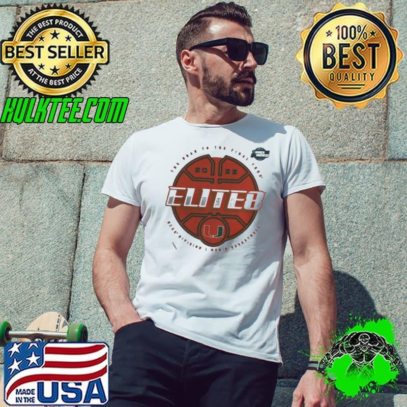 MiamI hurricanes 2022 ncaa tournament march madness elite eight elite shirt