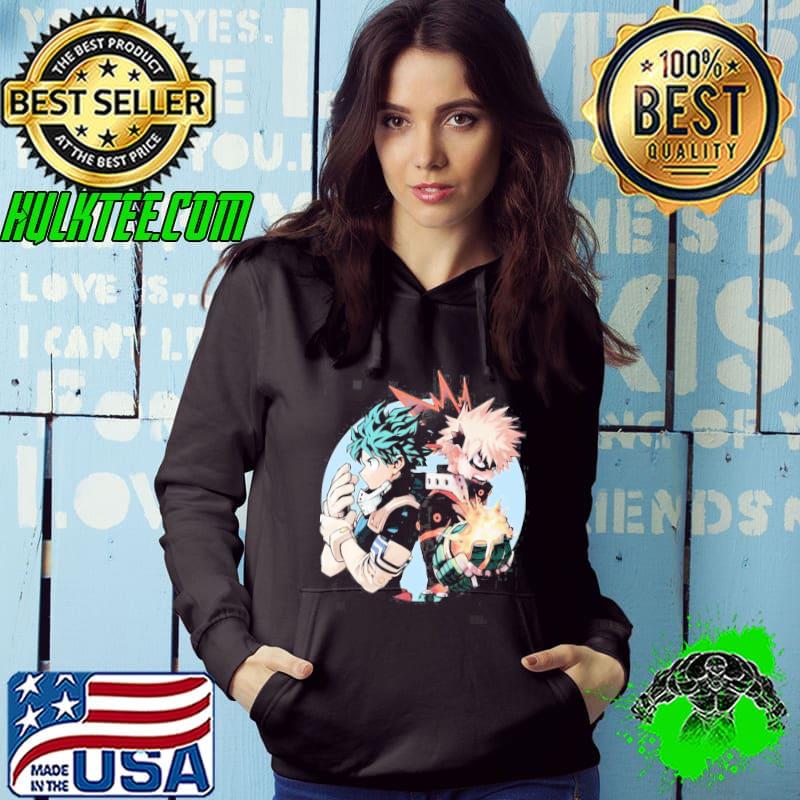 My hero academia midoriya izuku and bakugo katsukI Hoodie My hero academia midoriya izuku and bakugo katsukI Hoodie