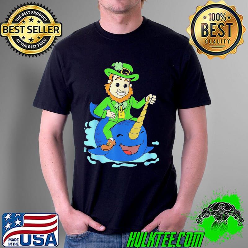 Narwhal st patricks day irish leprechaun boys Unisex Narwhal st patricks day irish leprechaun boys Unisex