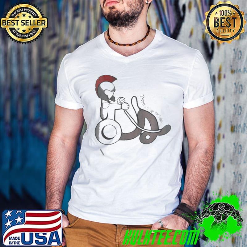 Never give up the right shirt