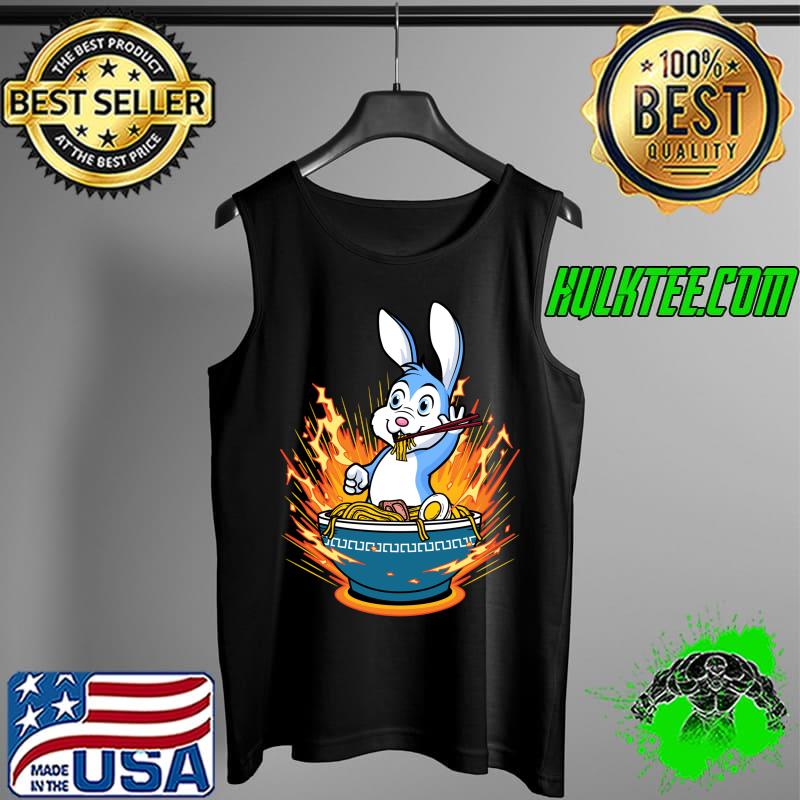 Nice Rabbit Eating Ramen Easter Day Cute Bunny Boys Girls Kids T- Tank Top Nice Rabbit Eating Ramen Easter Day Cute Bunny Boys Girls Kids T- Tank Top
