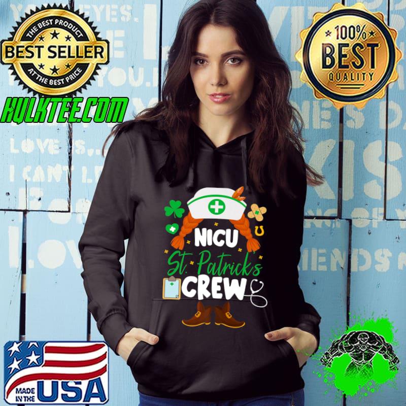 NICU St Patrick's Day Nurse Crew St Patricks Day NICU Nurses Premium T-Shirt