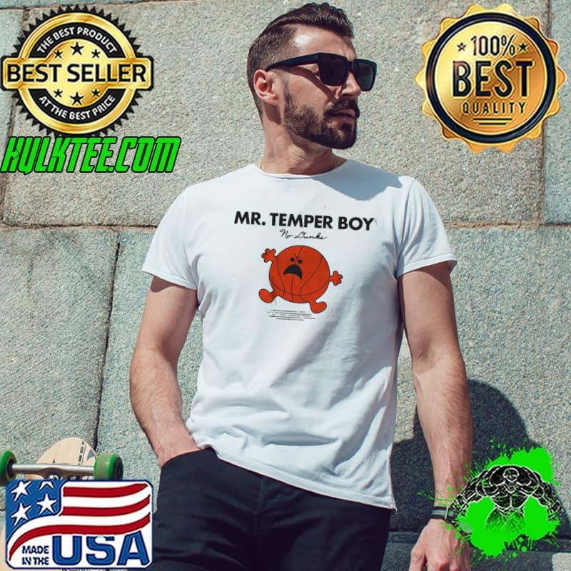 No Dunks Mr. Temper Boy T-Shirt