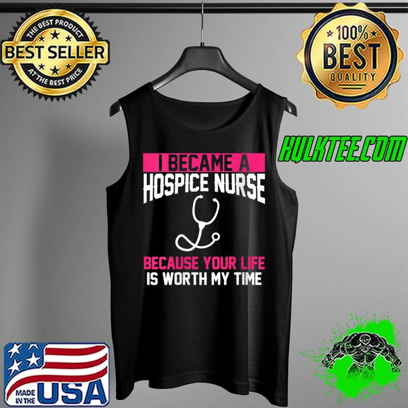 Official Hospice Nurse Apparel - Amazing Cute Nurses T- Tank Top Official Hospice Nurse Apparel - Amazing Cute Nurses T- Tank Top