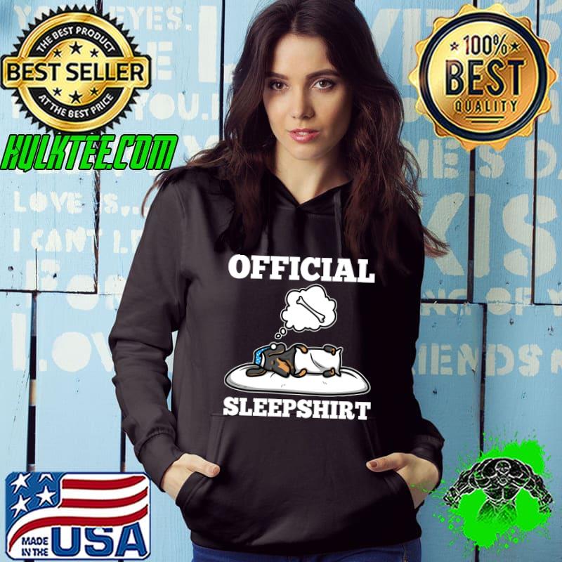 Official sleepingshirt Dachshund Premium T- Hoodie Official sleepingshirt Dachshund Premium T- Hoodie