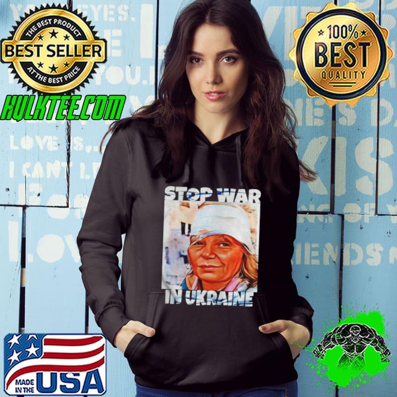 Olena kurilo stop war in Ukraine graphic Hoodie Olena kurilo stop war in Ukraine graphic Hoodie