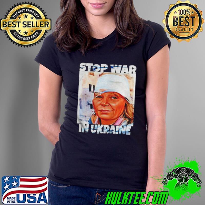 Olena kurilo stop war in Ukraine graphic Ladies Tee Olena kurilo stop war in Ukraine graphic Ladies Tee