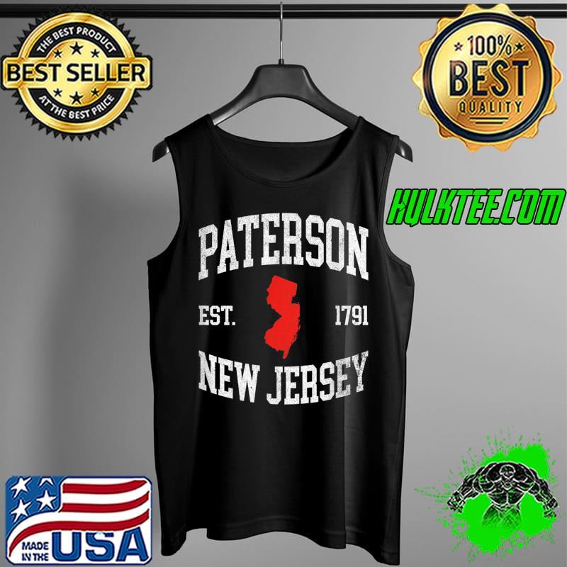 Original Paterson, New Jersey Est 1791 - Vintage Sports Design T-Shirt Tank Top Original Paterson, New Jersey Est 1791 - Vintage Sports Design T-Shirt Tank Top