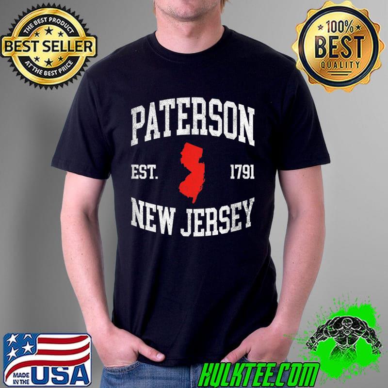 Original Paterson, New Jersey Est 1791 - Vintage Sports Design T-Shirt Original Paterson, New Jersey Est 1791 - Vintage Sports Design T-Shirt