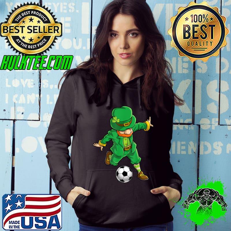 Original Soccer Leprechaun St Patricks Day Boys Kids Men Sports Gifts T-Shirt