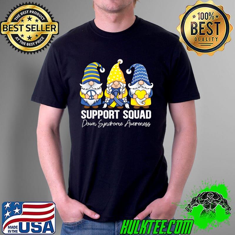 Peace hope Love gnomes support Down Syndrome Awareness T-Shirt