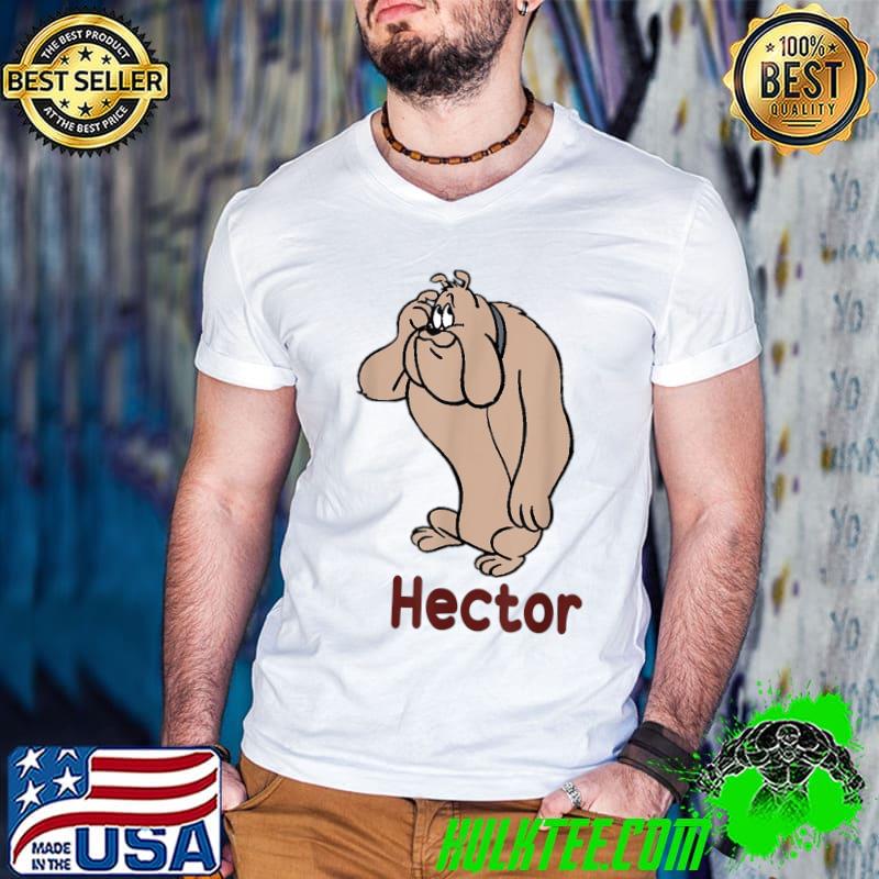 Portrait The Big Dog So Lovely Mysteries Cartoon Design Logo T-Shirt