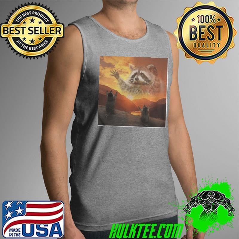 Praise the lord raccoon meme Tank Top Praise the lord raccoon meme Tank Top
