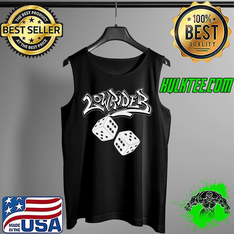 Premium Dado, Lowrider Dice, Chicano Cholo, Latino, Men's Lowrider Premium T-Shirt Tank Top Premium Dado, Lowrider Dice, Chicano Cholo, Latino, Men's Lowrider Premium T-Shirt Tank Top