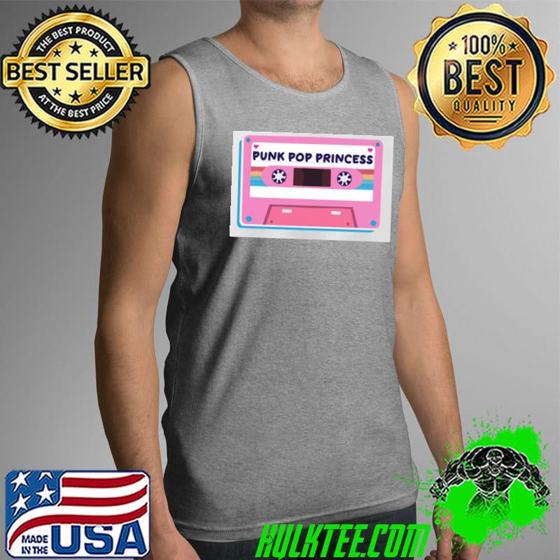Punk pop princess music pink cassette tape Tank Top Punk pop princess music pink cassette tape Tank Top