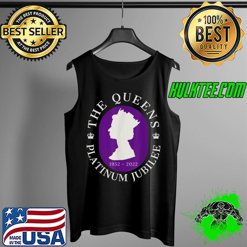 Queens Platinum Jubilee 70 Years Celebrations Elizabeth II T-Shirt Tank Top Queens Platinum Jubilee 70 Years Celebrations Elizabeth II T-Shirt Tank Top