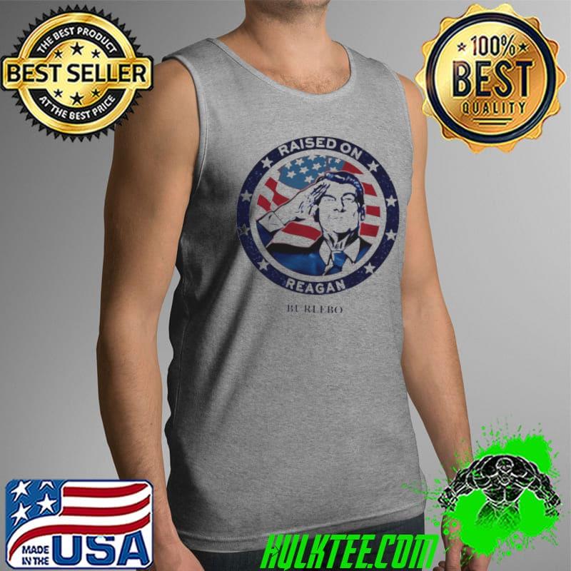Raised on reagan burlebo America Tank Top Raised on reagan burlebo America Tank Top