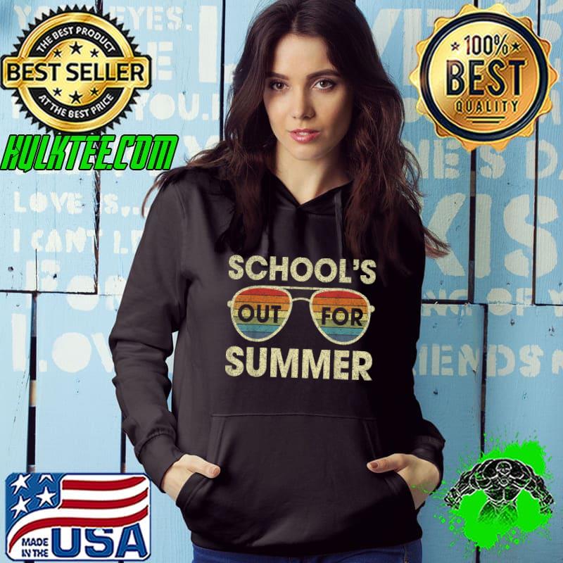 Retro Last Day Of School- Schools Out For Summer Teacher Day T-Shirt