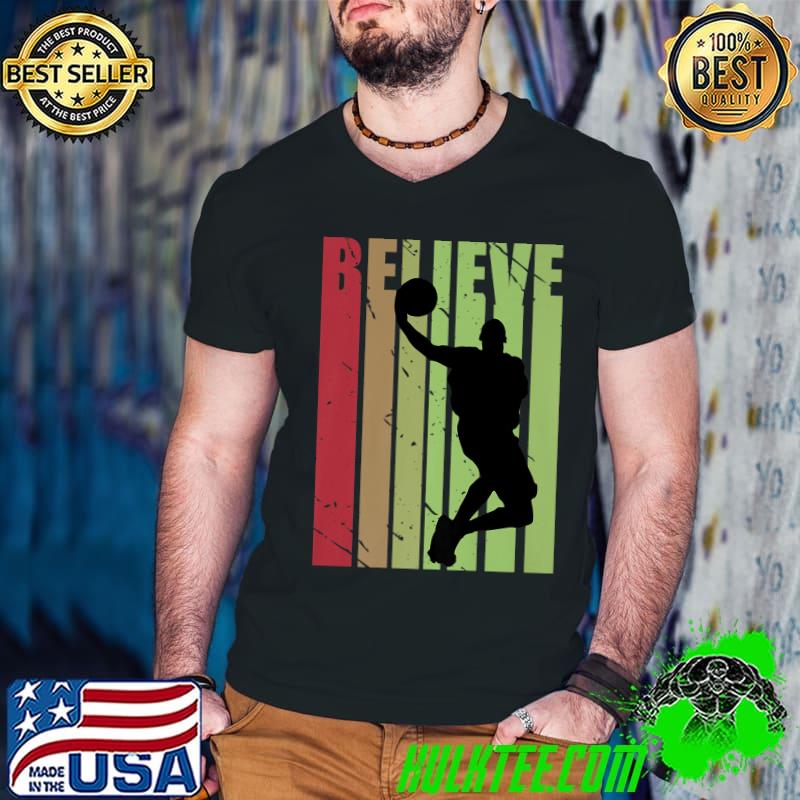 Retro Mens Basketball Birthday Player Winner Winning Compete Premium T-Shirt Retro Mens Basketball Birthday Player Winner Winning Compete Premium T-Shirt