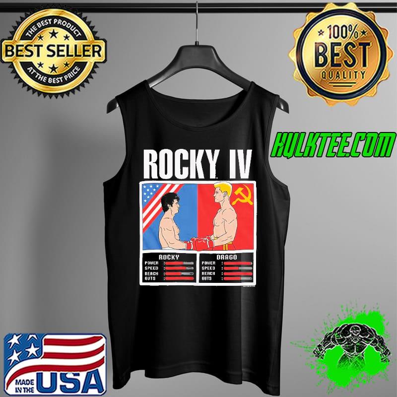 Rocky vs Drago Video Game Rocky IV Shirt Tank Top Rocky vs Drago Video Game Rocky IV Shirt Tank Top