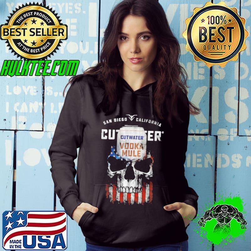San Diego California Cutwater Skull American Flag Shirt Hoodie San Diego California Cutwater Skull American Flag Shirt Hoodie