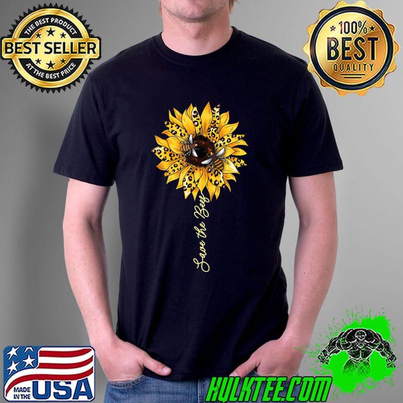 Save the Bees Earth Day Sunflower Environmental Apiary T-Shirt Unisex Save the Bees Earth Day Sunflower Environmental Apiary T-Shirt Unisex