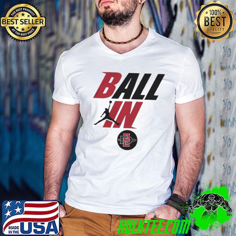 Sdsu basketball ball in womens Guys V Neck Sdsu basketball ball in womens Guys V Neck