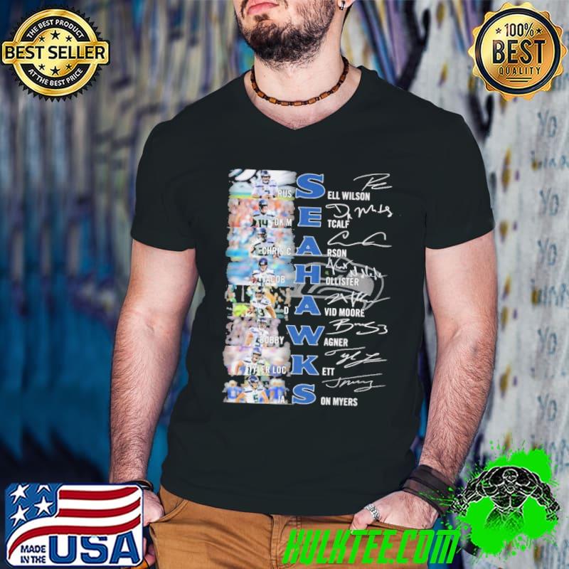 Seattle Seahawks Signatures shirt