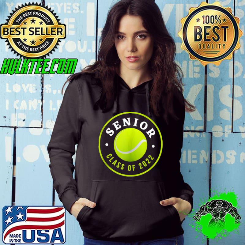 Senior 2022 Tennis for Class of 2022 Graduate Player T-Shirt