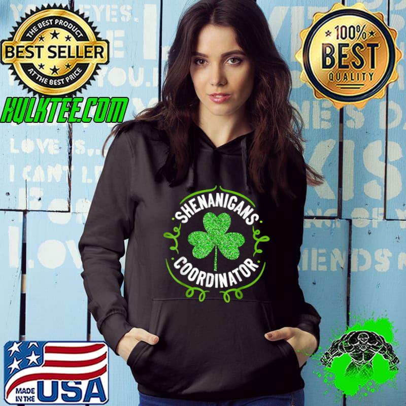 Shenanigans Coordinator Matching Teacher St Patrick's Day T-Shirt Shenanigans Coordinator Matching Teacher St Patrick's Day T-Shirt