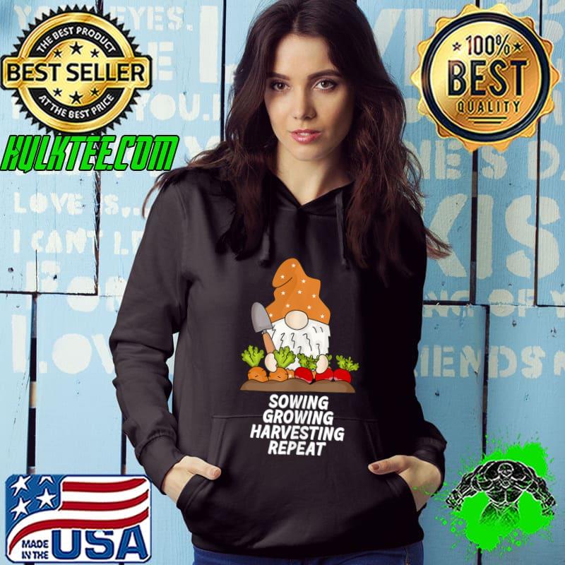 sowing growing harvesting dwarf Vegetable Growing Gardening T-shirt