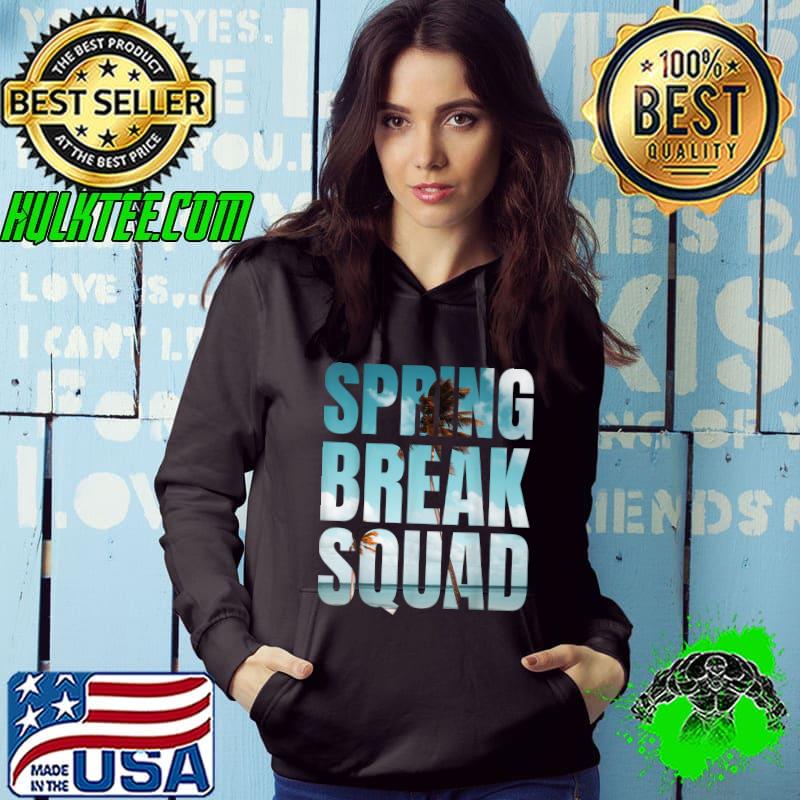 Spring Break Squad 2022 Vintage Beach Family Matching Trip T-Shirt