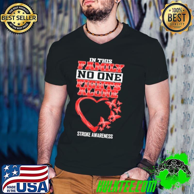 Stroke Awareness Heart T-Shirt