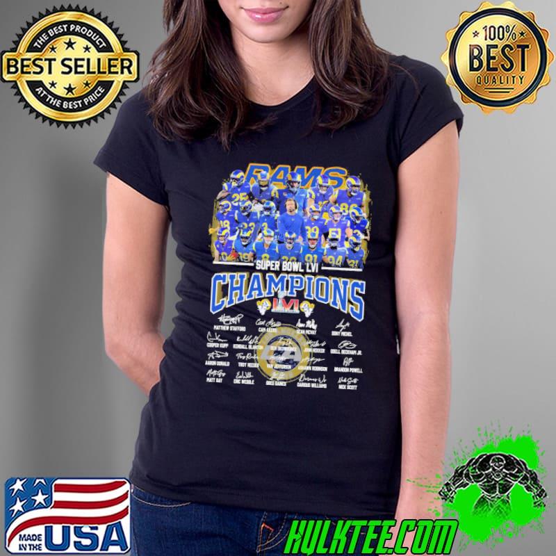 Super Bowl Lvi Champions Shirt Ladies Tee Super Bowl Lvi Champions Shirt Ladies Tee