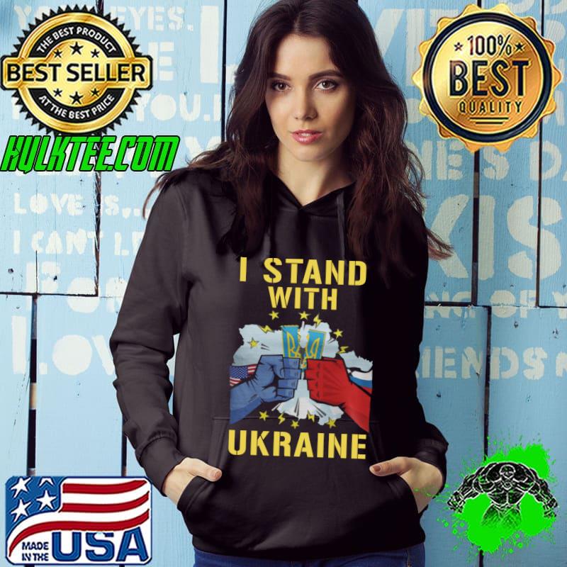 Support I Stand With Ukraine American T-shirt